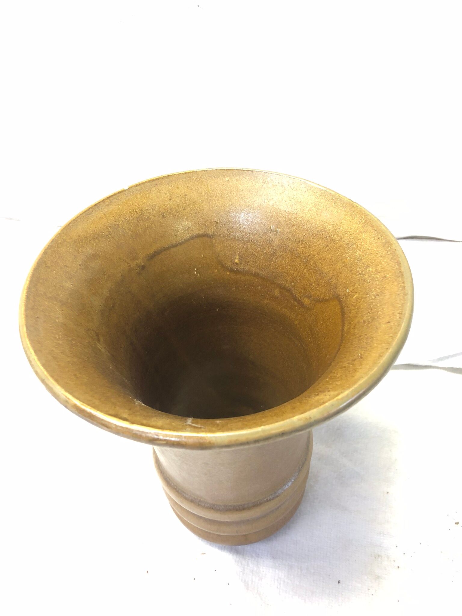 Vase en grès vintage