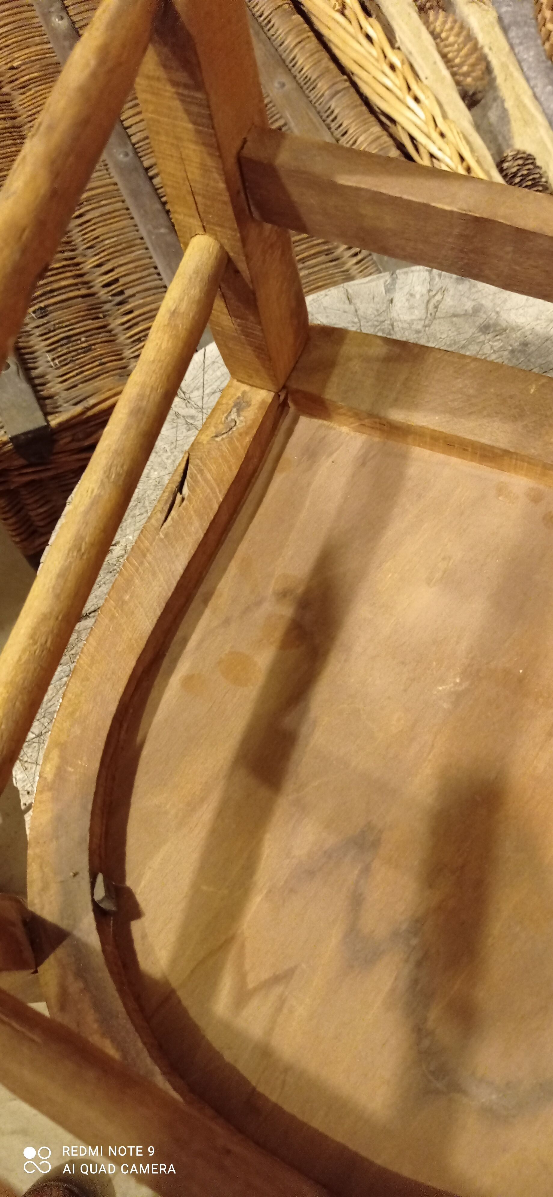 Antique bistro chair