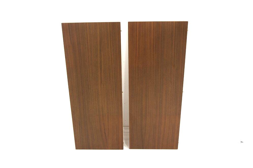 Scandinavian walnut dining table, Sweden, 1960s