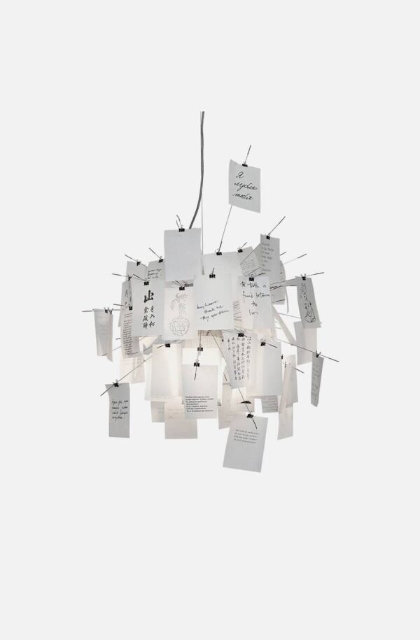 Suspension Zettel'z 5 Ingo Maurer, 1997