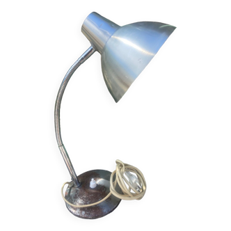 Lampe de bureau chromée vintage