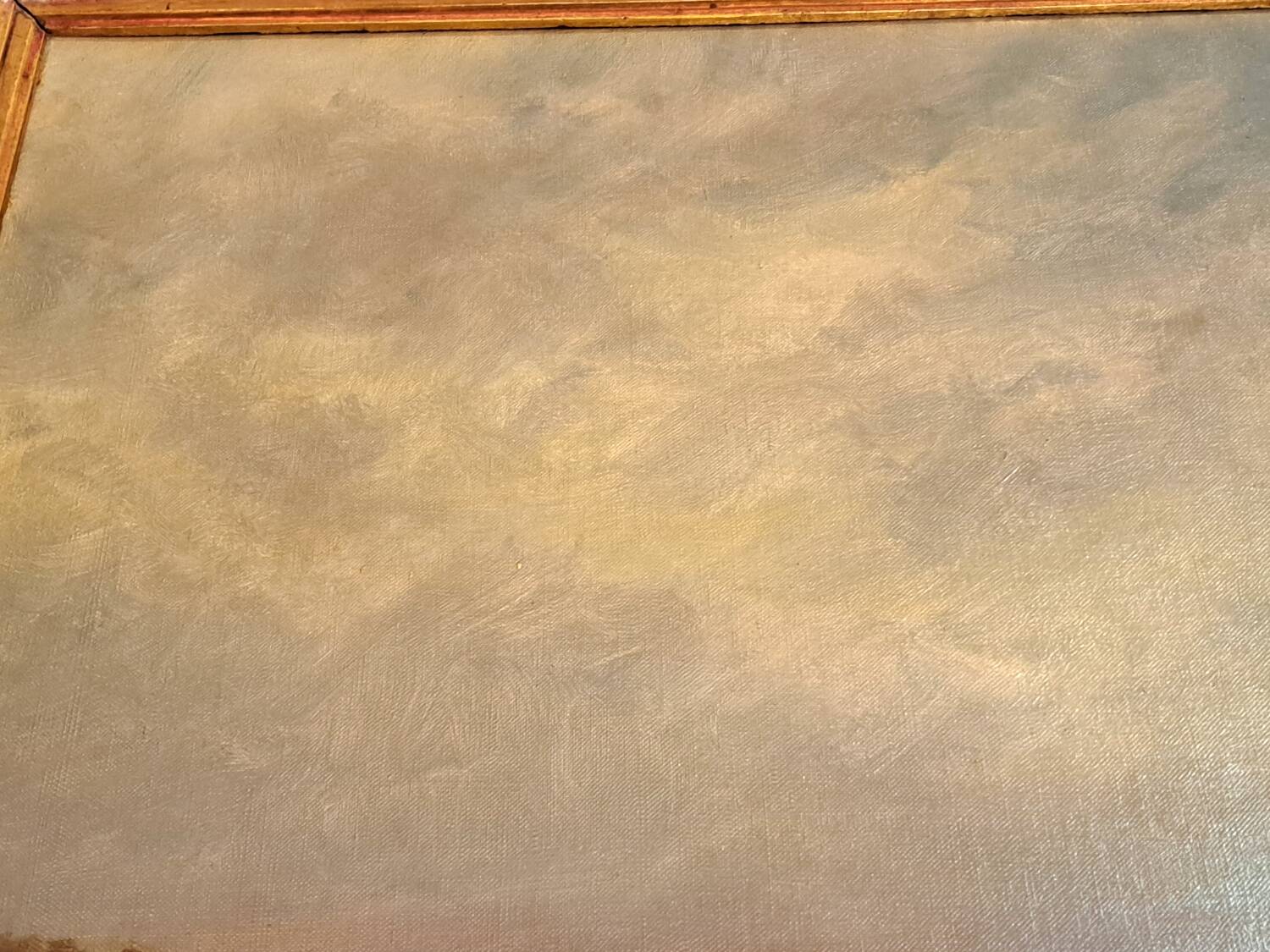 Painting by Fernand Weil "Seen on the port"