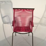 High back scoubidou armchair