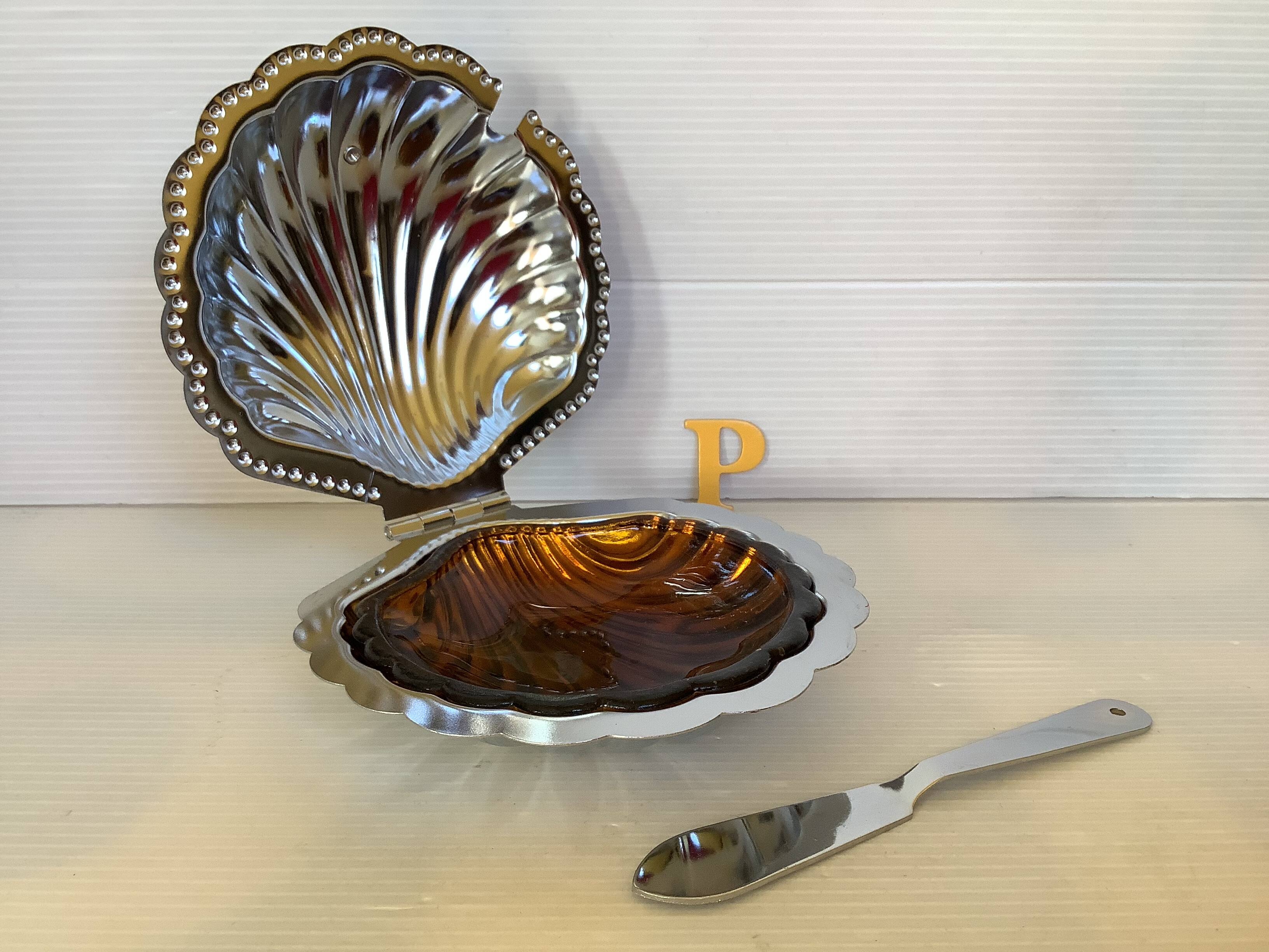 Scallop butter dish P