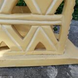Pair of Africanist art deco stools