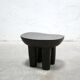 Brutalist antique African Senufo wooden stool
