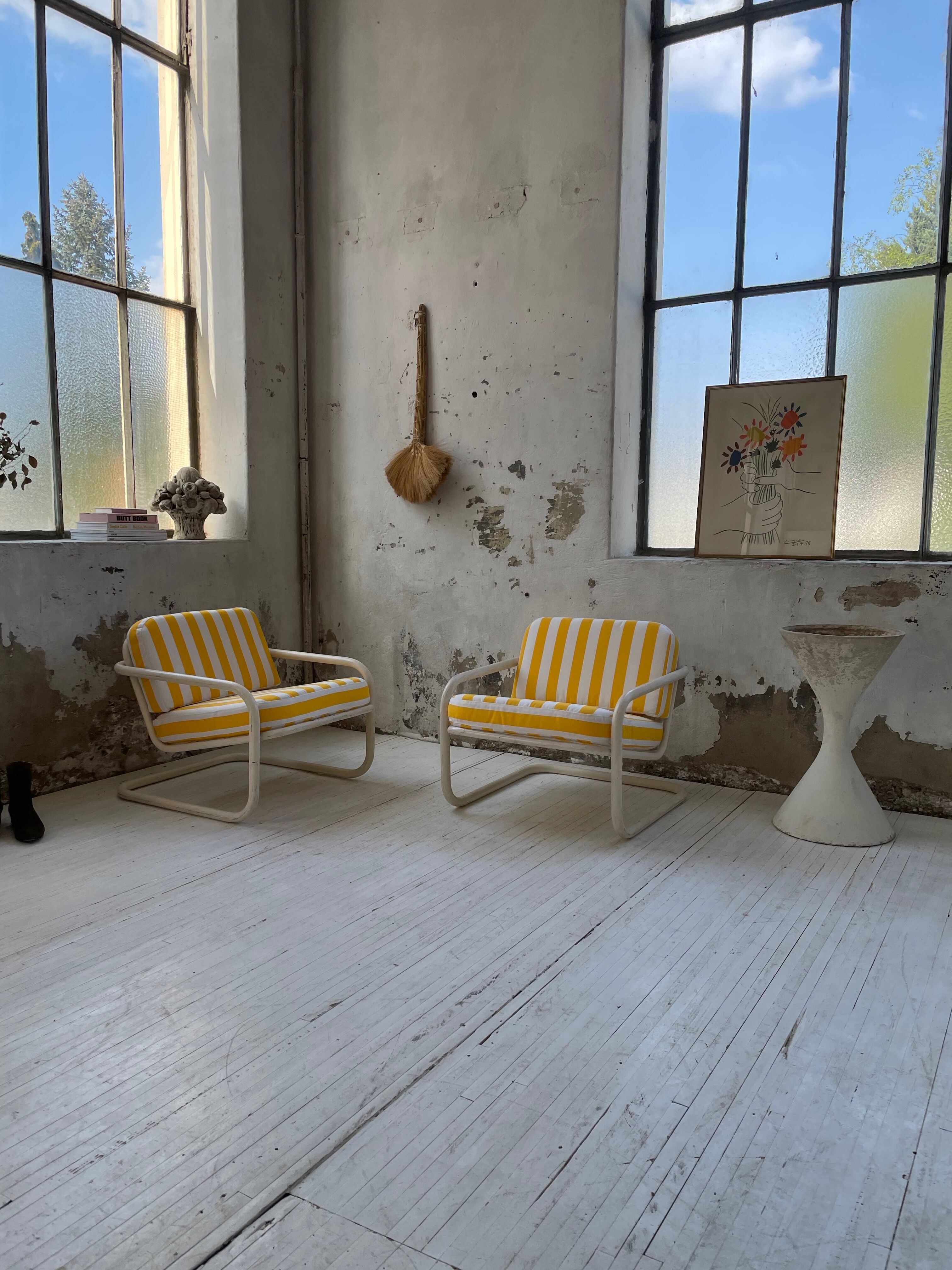 Pair of Prisunic chairs