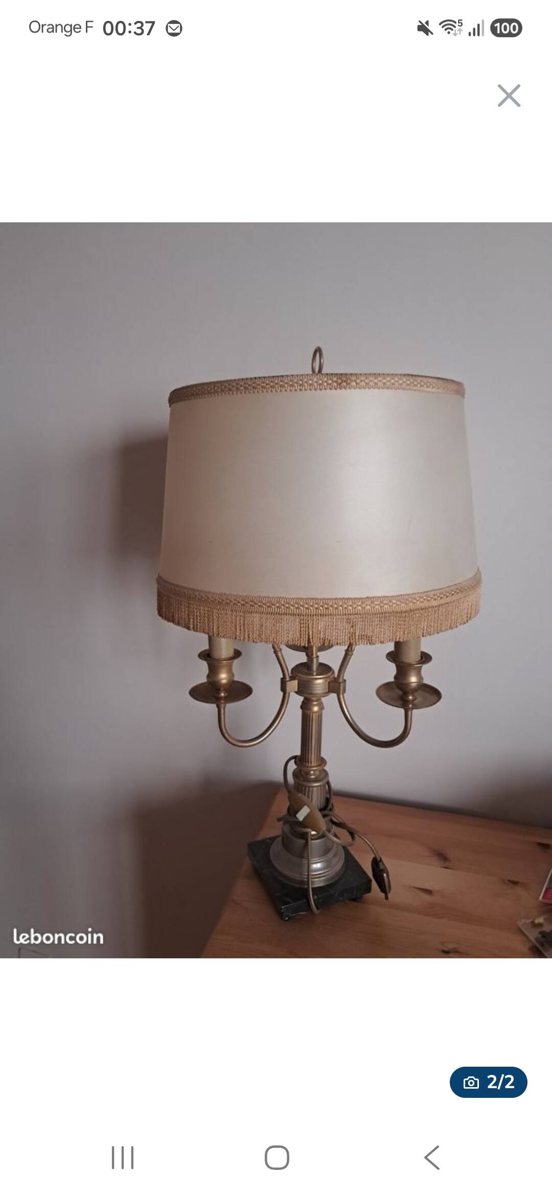 Bedside lamp