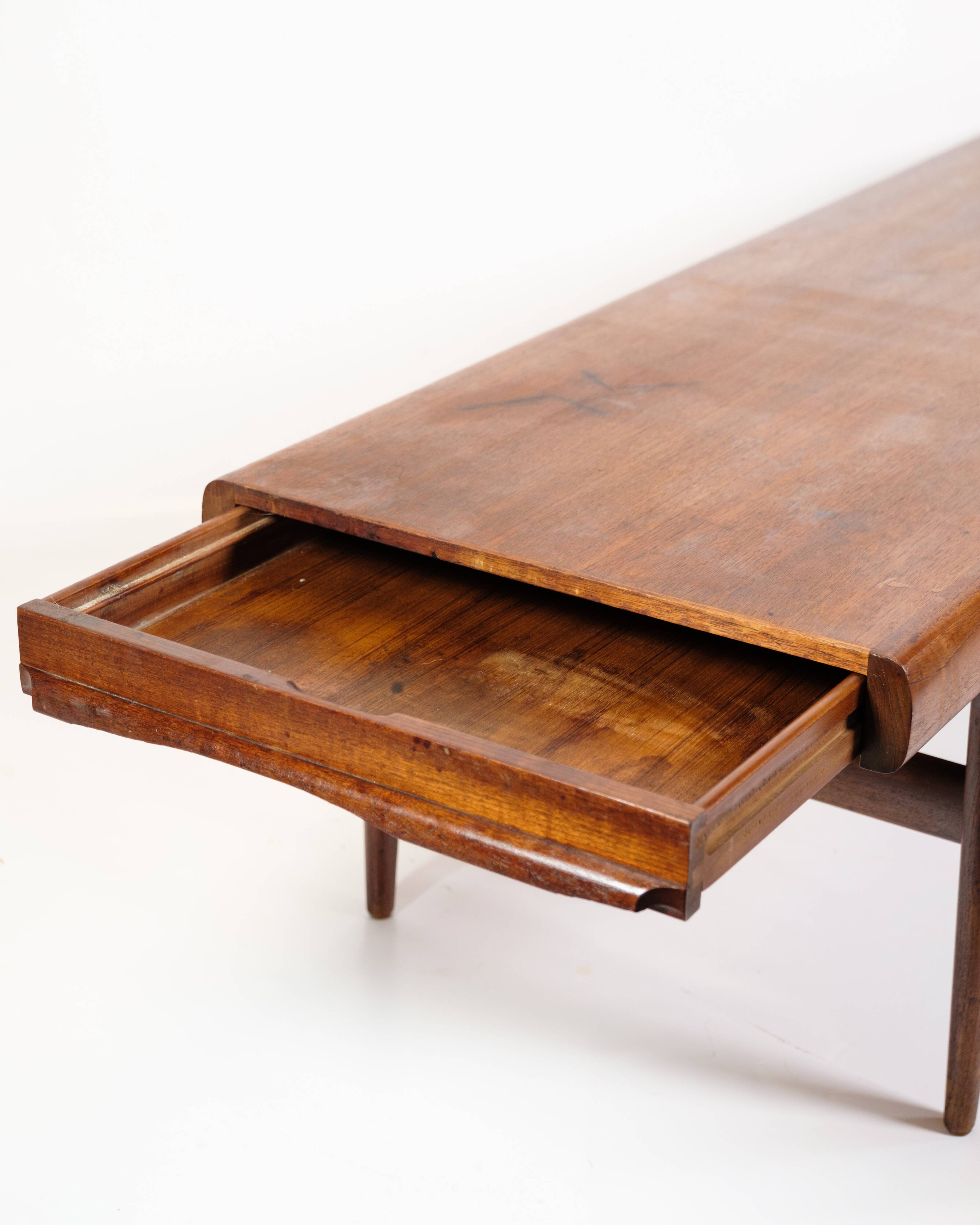 Coffee table Made In Teak By Johannes Andersen For Uldum Furniture From 1960s