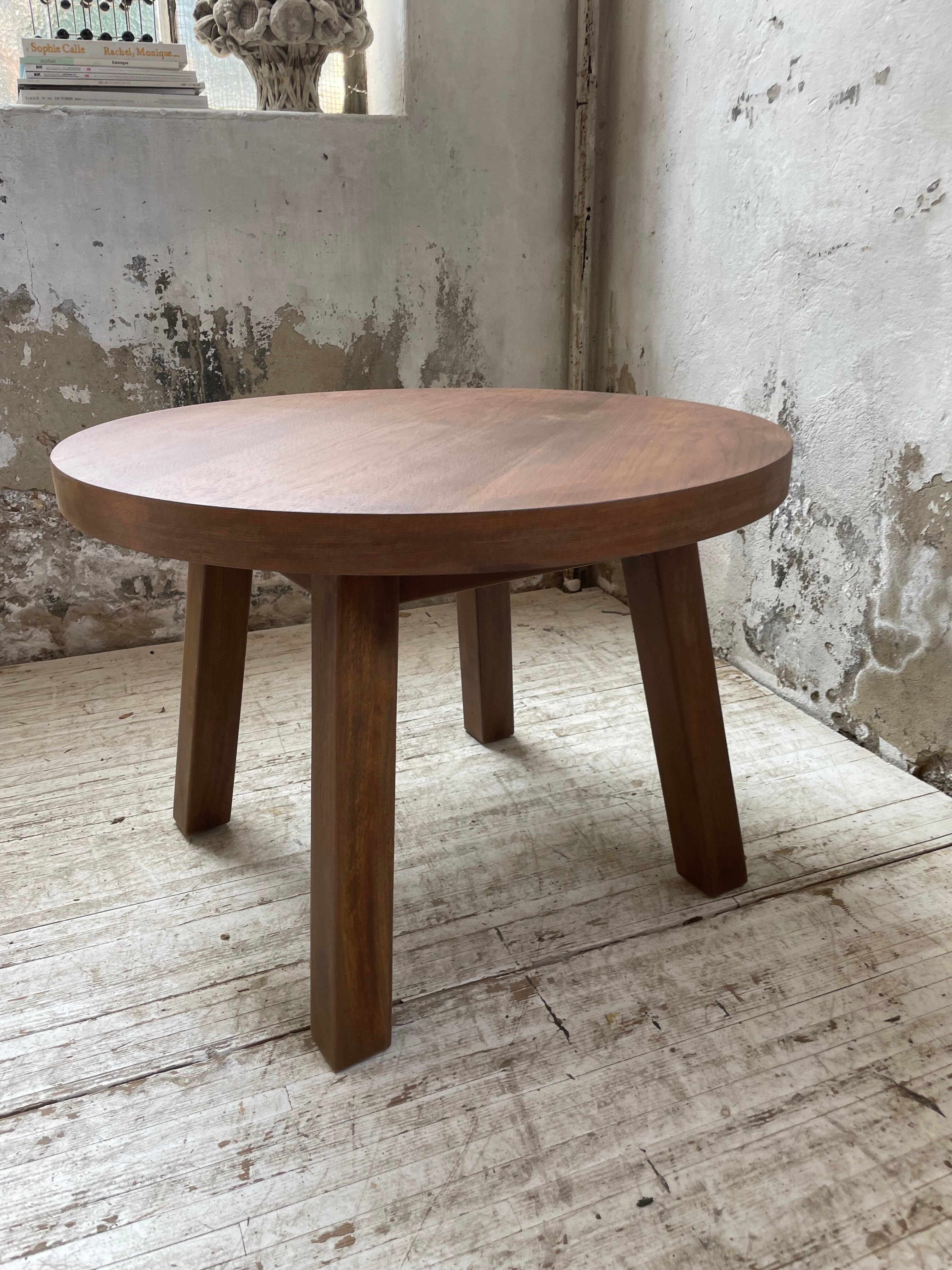 Elm coffee table 50s