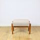 Edmund Homa stool beige boucle seat