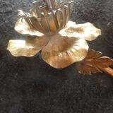 Orer brass flower sconce