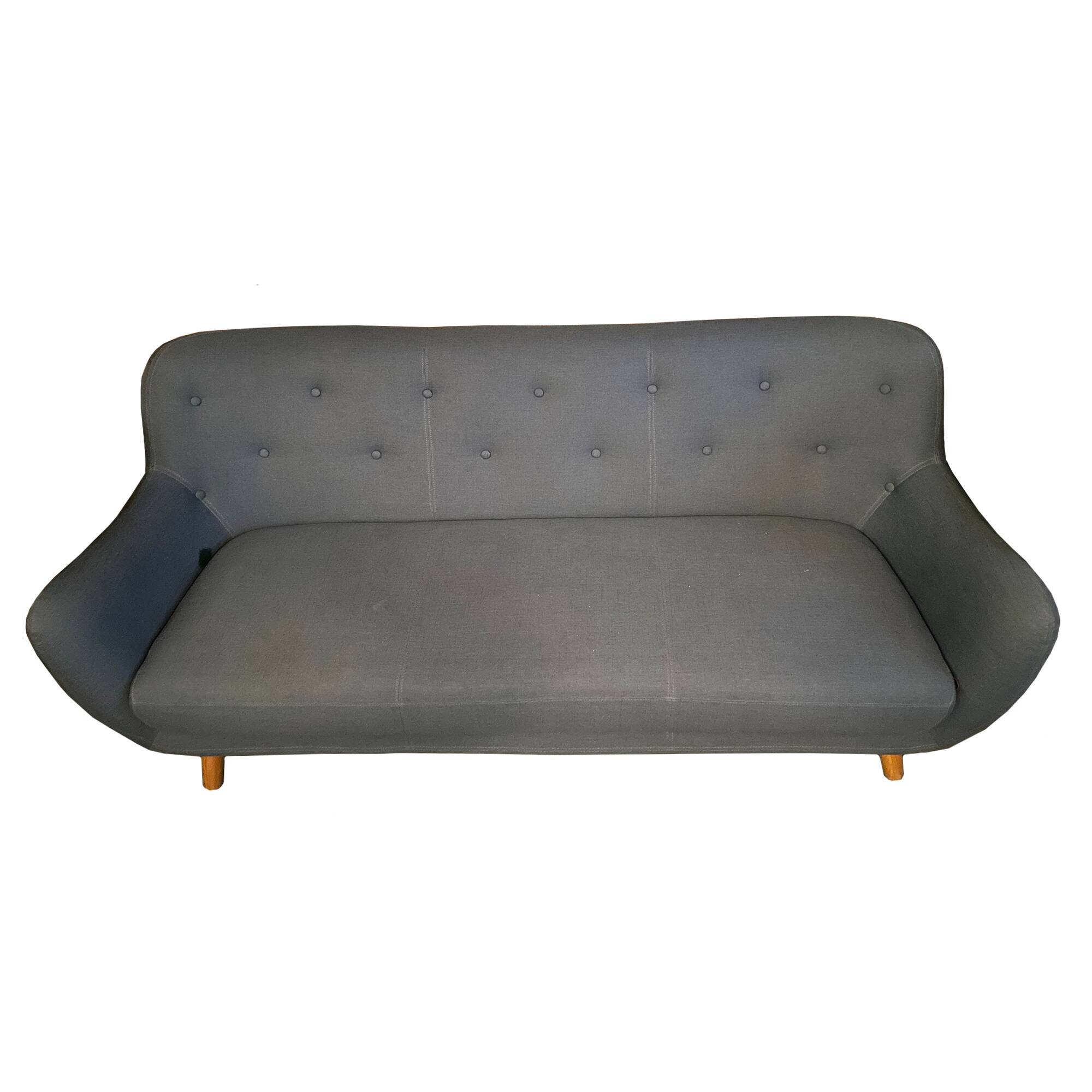 Blue 3-seater sofa