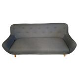 Blue 3-seater sofa