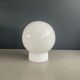 Wall light or ceiling light in porcelain and white glass