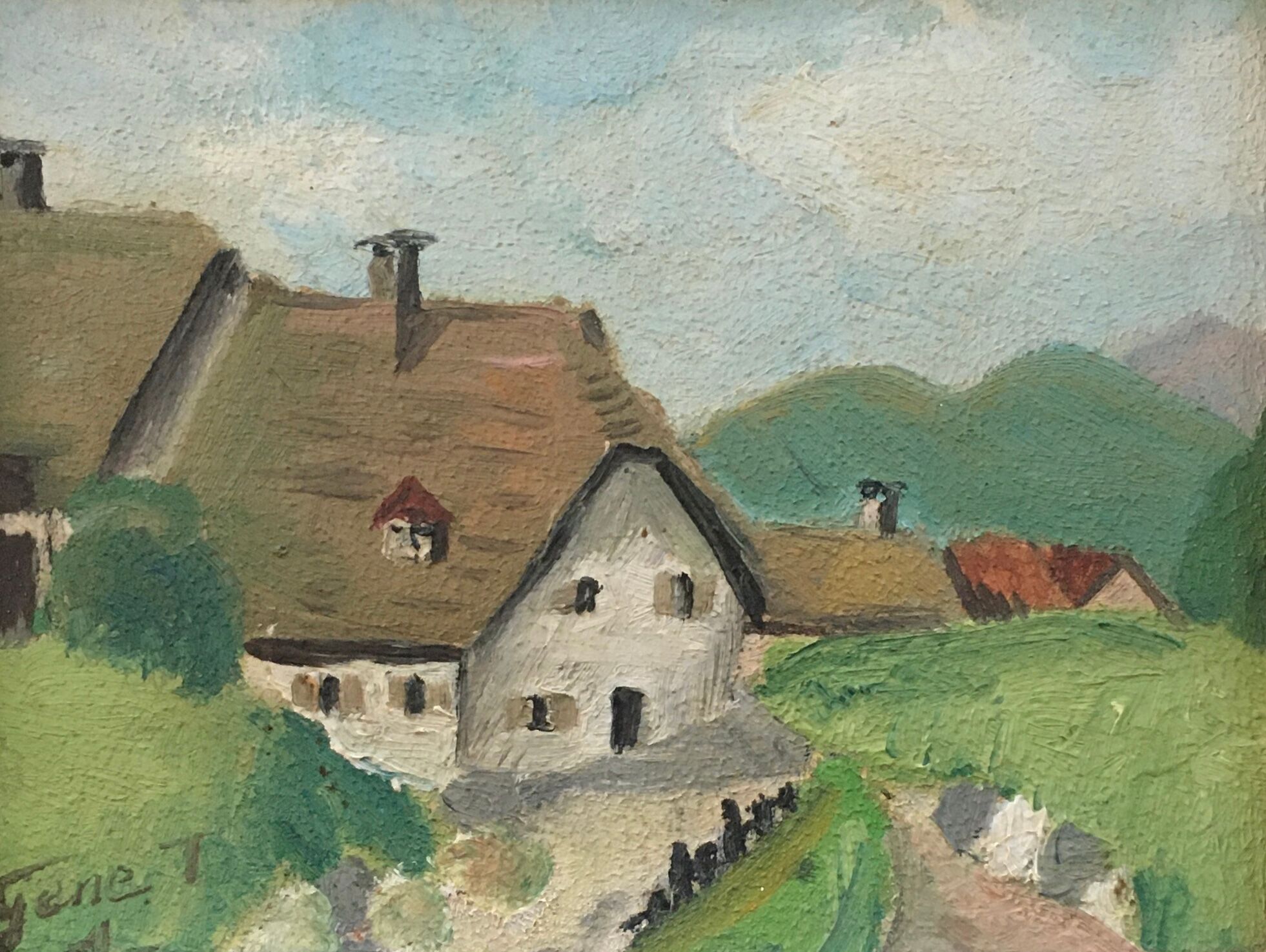 Tableau Breton Hamlet