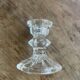 Antique glass candlestick