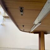 Round Extendable Table, Denmark 1960s/1970s, Mid-C, Vintage