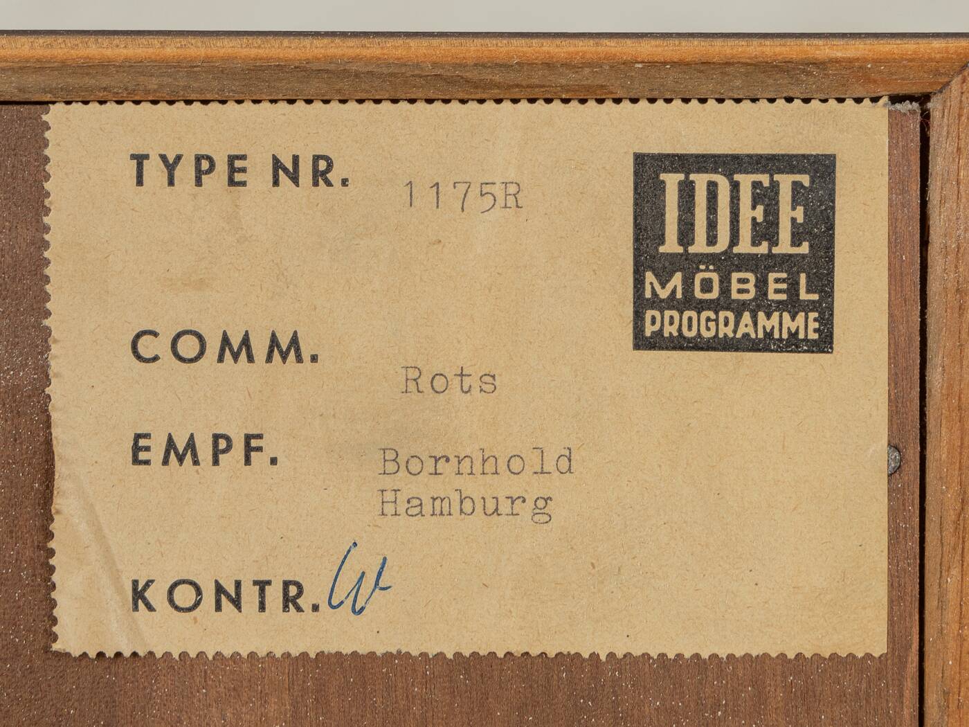 1950s Sideboard by Oldenburger Möbelwerkstätten