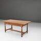 20th Century Belgian Oak Dining Table