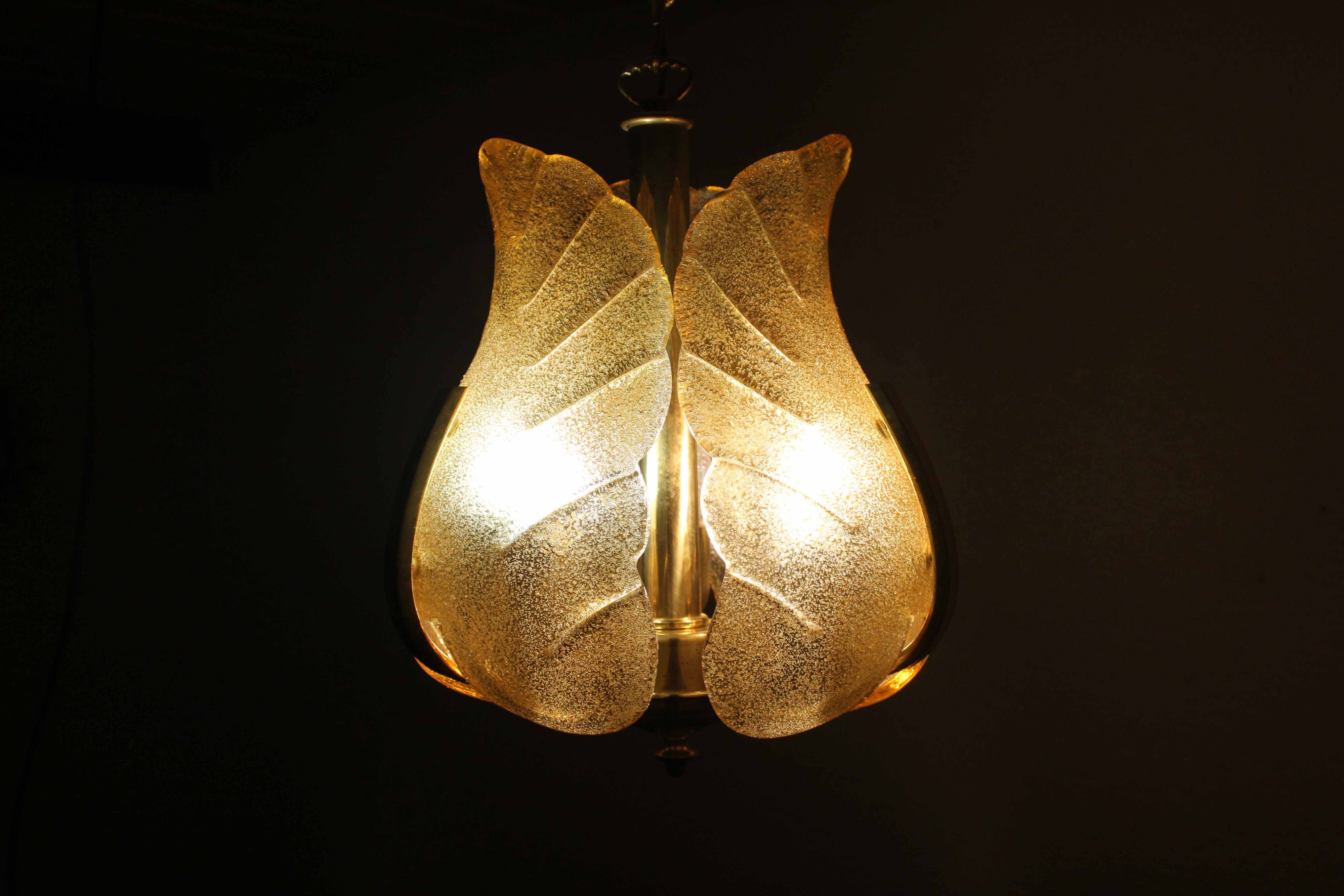 Suspension by Carl Fagerlund in Murano glass 1960