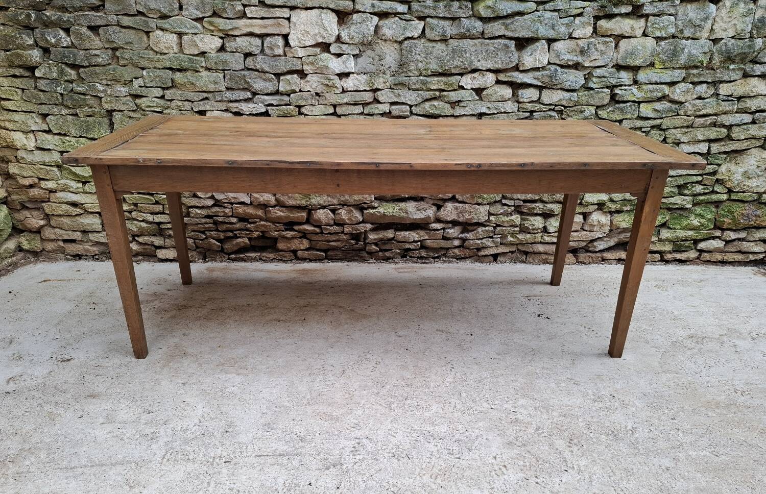 Oak farmhouse table 200cm