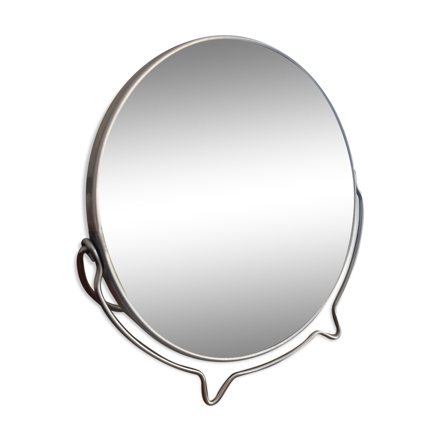 Round barber mirror 14.5 cm