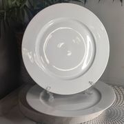 Assiettes plates porcelaine oxford