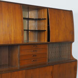 Danish design buffet with sliding doors by Poul Jessen, 1960's