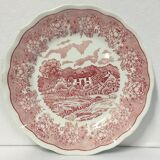 Decorative plate italian earthenware N.Fontebasso 1760 english landscape