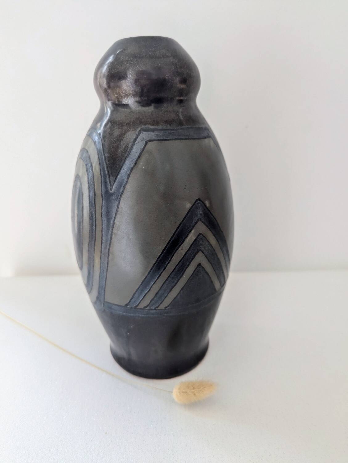 HB Quimper P. Fouillen vase