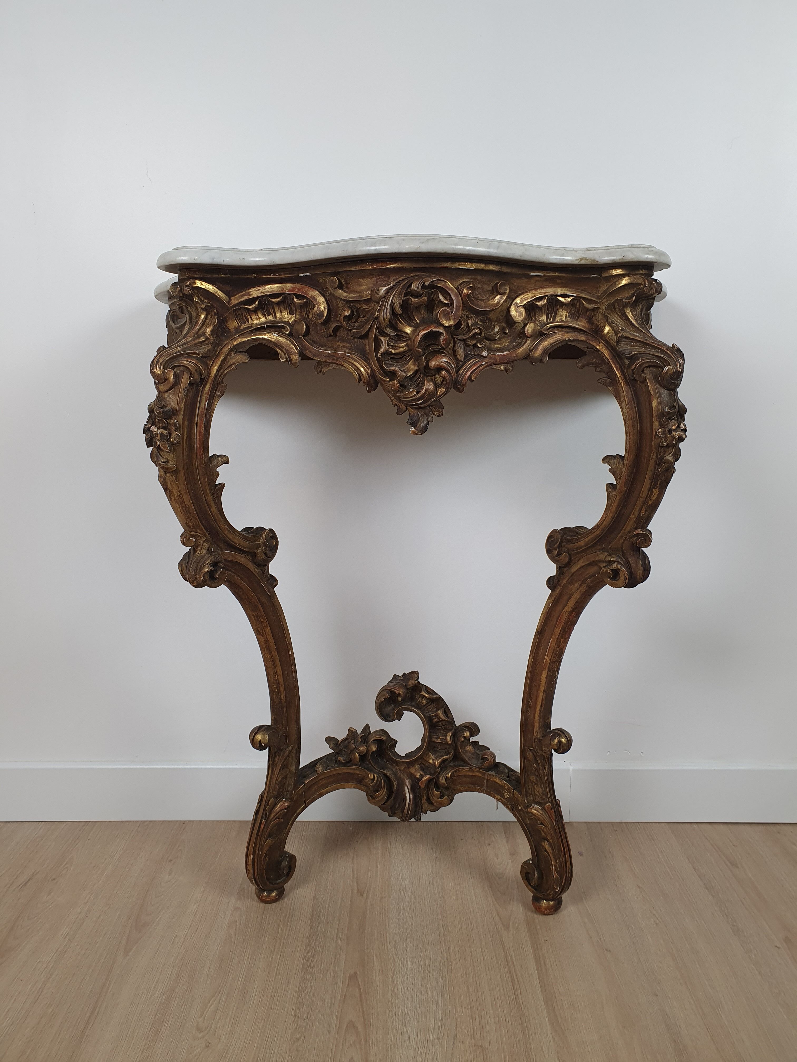 Golden console " napoleon iii "