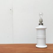 Lampe de table Apoteker en verre danoise vintage par Sidse Werner pour Holmegaard