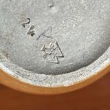 Minimalist vase from East German workshop by Paul Eydner, Waldenburg, 1960s.