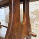 Dining table in solid olive wood Maison Skela 1960
