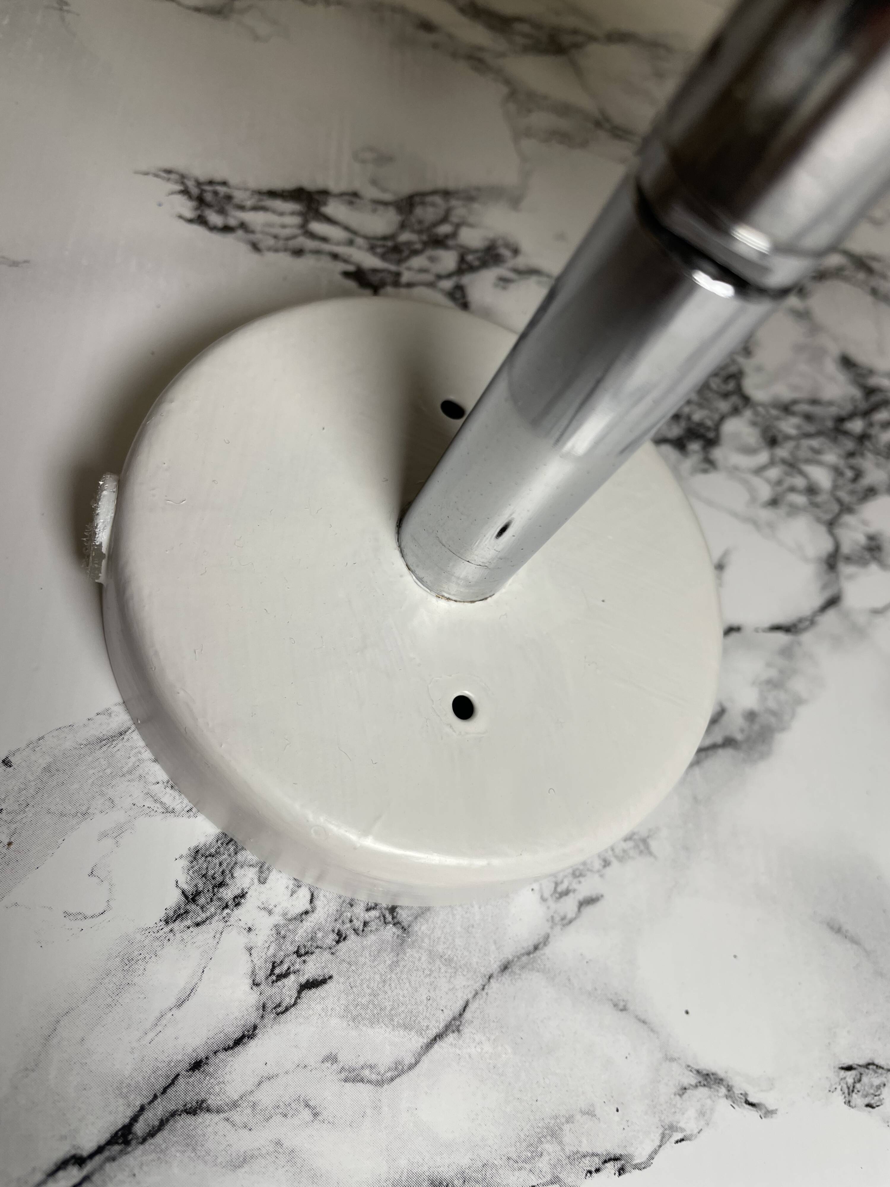 Dutch Raak brushed aluminum wall light