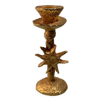 Bronze candle holder