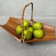 Vintage foldable fruit bowl – bamboo