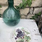 Assiettes Barbotine