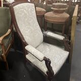 Fauteuil en acajou