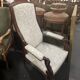 Mahogany armchair