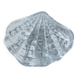 Glass holy water stoup