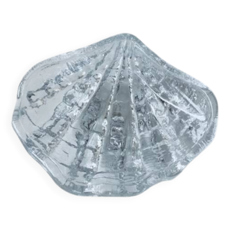 Coquillage bénitier en verre