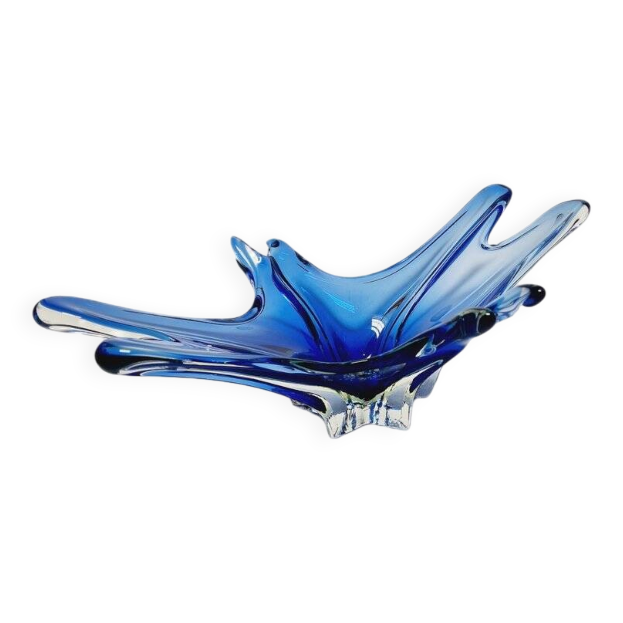 Postmodern Murano glass fruit bowl, Italy, 1950s