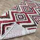 Handmade moroccan berber rug 254 x 136 cm
