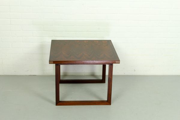 Table basse moderne danoise en bois de rose Rud Thygesen pour Heltborg Møbler, années 1960