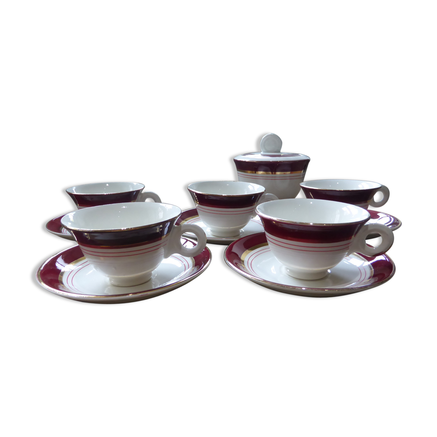 Coffee service Digoin Sarreguemines 2008129