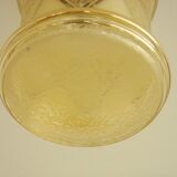 Lanterne ancienne des années 50 verre doré