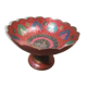 Coupe en laiton motifs paons