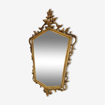 Miroir baroque doré